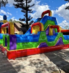 Adventure Run obstacle + slide Adventure Run obstacle + slide